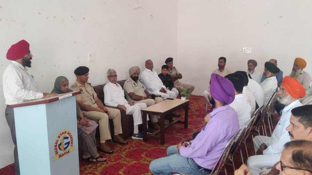 Sarva Samaj Sabha Ratia organized a ceremony for excellent service